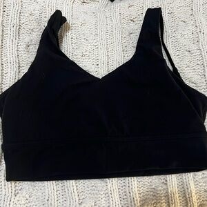 BuffBunny Black Sports Bra